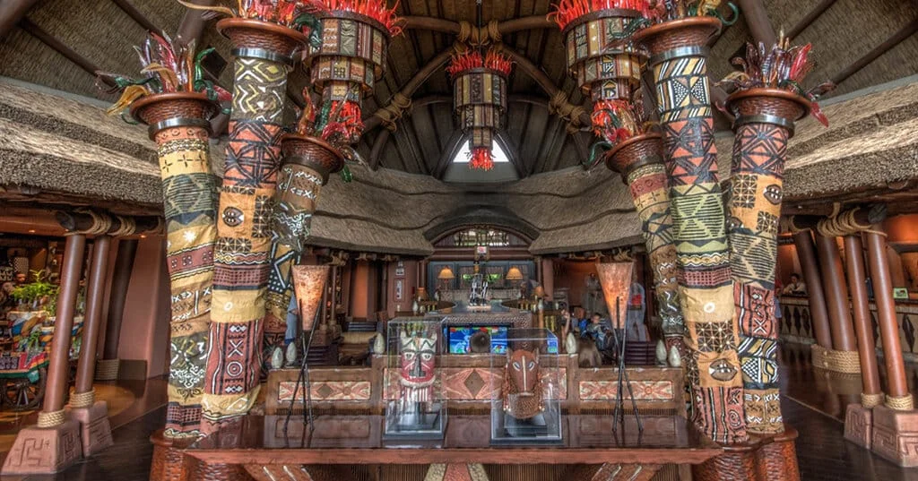 Animal Kingdom Villas - Kidani Village Lobby - DVC
